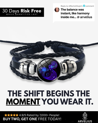 12 Zodiac Signs Bracelet