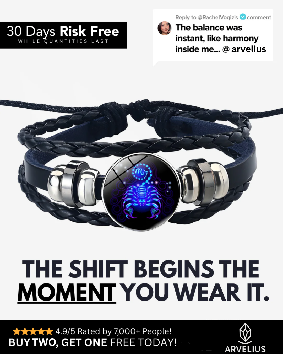 12 Zodiac Signs Bracelet